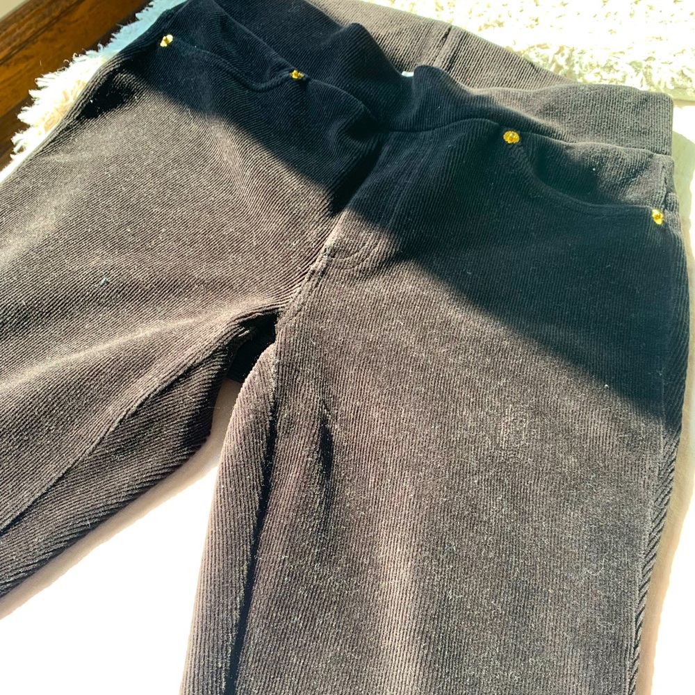 Corduroy black pants!